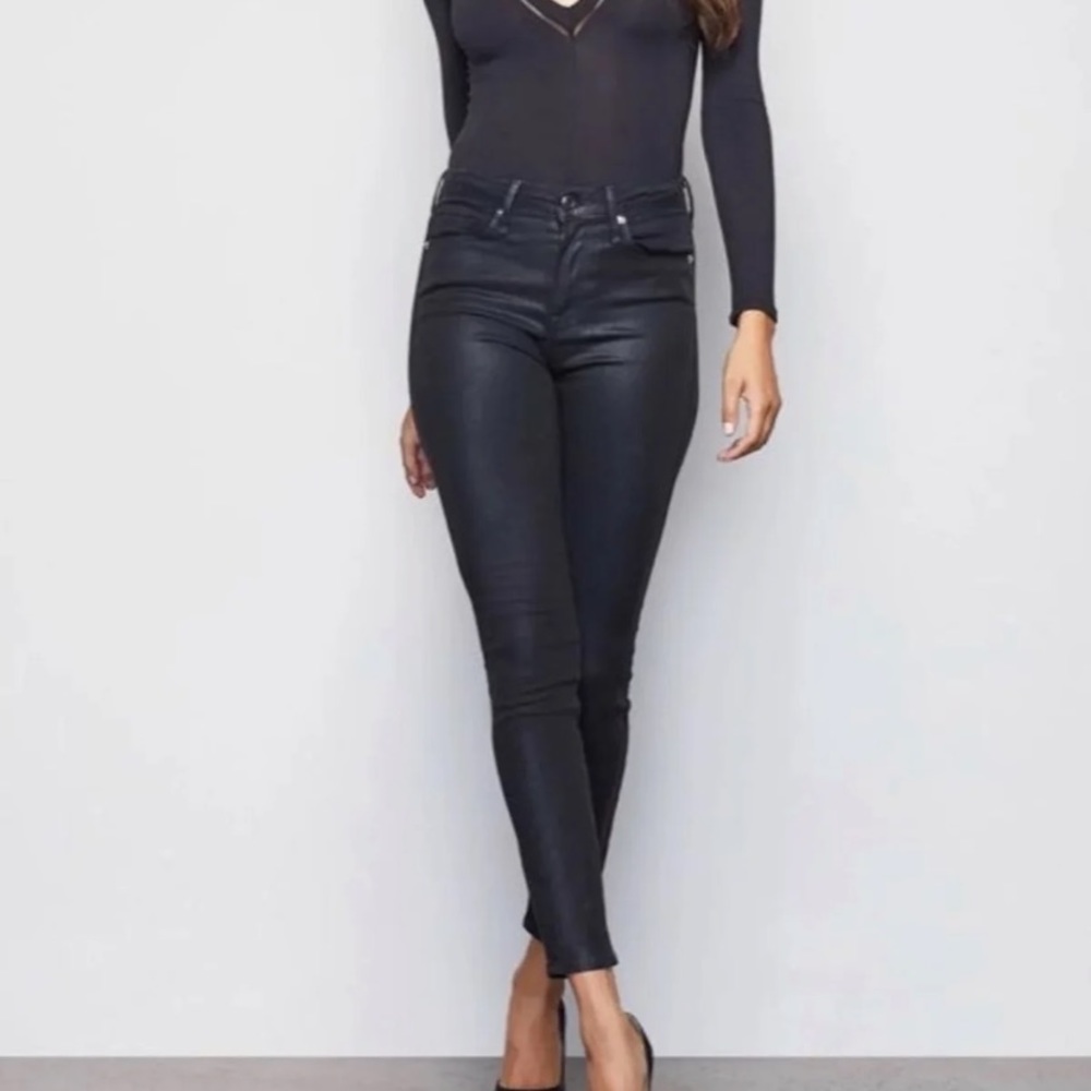 Good American Wax jeans